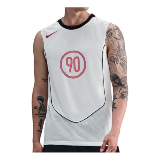 Nike Total 90 Dri-FIT Sleeveless Soccer Top Asia Sizing 'Sail Black' HV1181-133