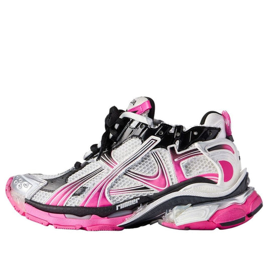 (WMNS) Balenciaga Runner Gradient 'White Pink Black' 772767WRUNG9155