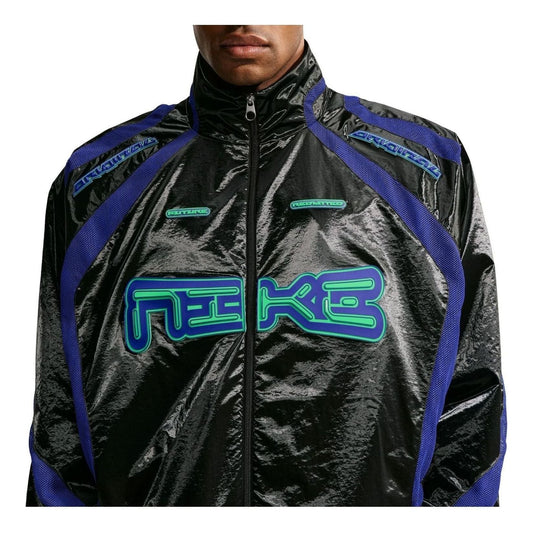 Nike Project F.R.O.G. Woven Flow Track Jacket 'Black Old Royal Illusion Green' IM5647-010 - Nike Professional Edition