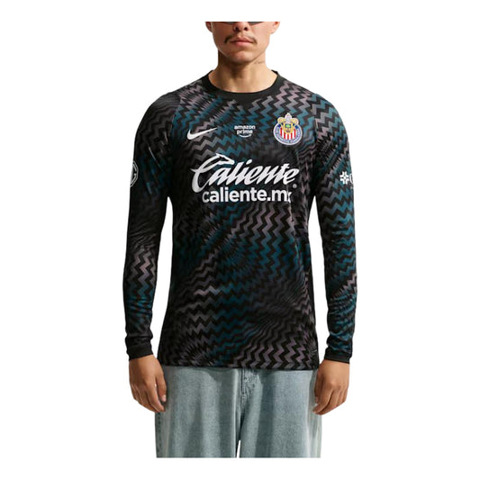 Nike x Chivas De Guadalajara 26/27 Replica Goalkeeper Jersey 'Black' IU7790-010