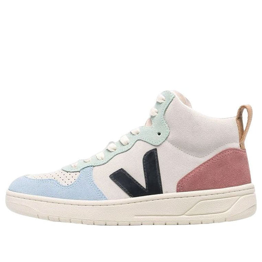 Veja V-15 High-Top 'Beige Light Blue Black' VQ0302821A