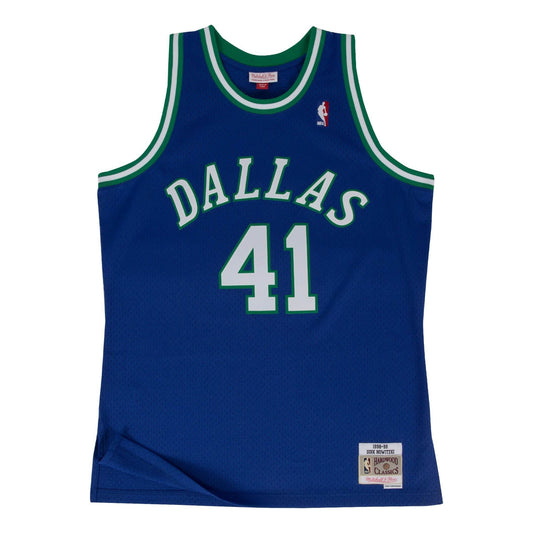 Mitchell & Ness x Dallas Mavericks Road 1998-99 Swingman Jersey 'Dirk Nowitzki 41' SMJYGS18158-DMAROYA98DNO