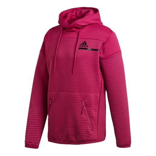 adidas Mzne Coldrdy Po Sports Pullover Hoodie Red FS7214