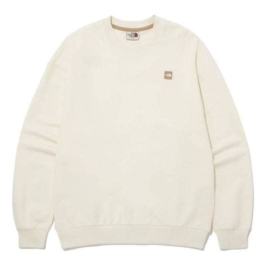 THE NORTH FACE Patch Crewneck Sweater 'Beige' NM5MP07M