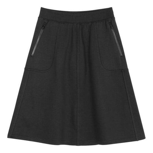 (WMNS) Skechers Color My City Collection Skirt 'Blsck' L121W013