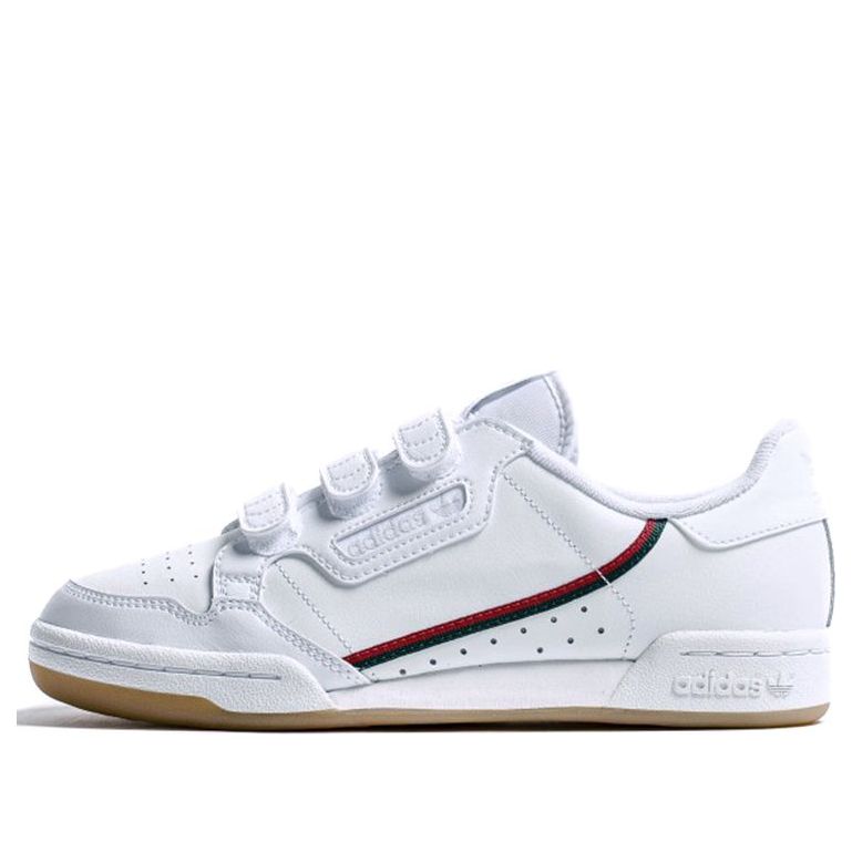 (GS) adidas Continental 80 Cf J 'White Red Green' EF3060