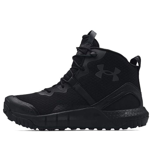 Under Armour Micro G Valsetz Mid 2E Wide 'Black Jet Grey' 3023745-001