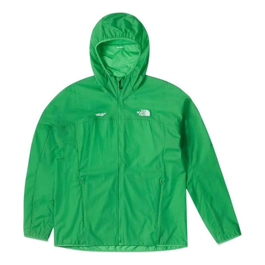 THE NORTH FACE x Undercover Trail Run Packable Wind Jacket 'Fern Green' NF0A87UG-384