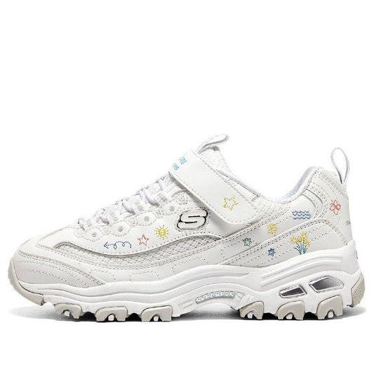 (GS) Skechers DLITES 1.0 'White' 319020L-WHT