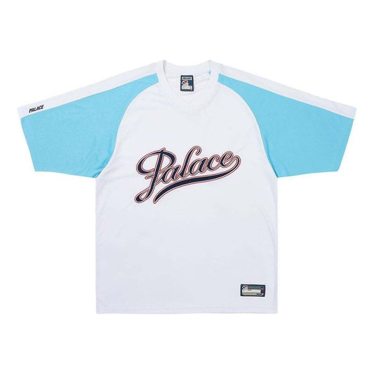 Palace Script Jersey 'White' P26ES013