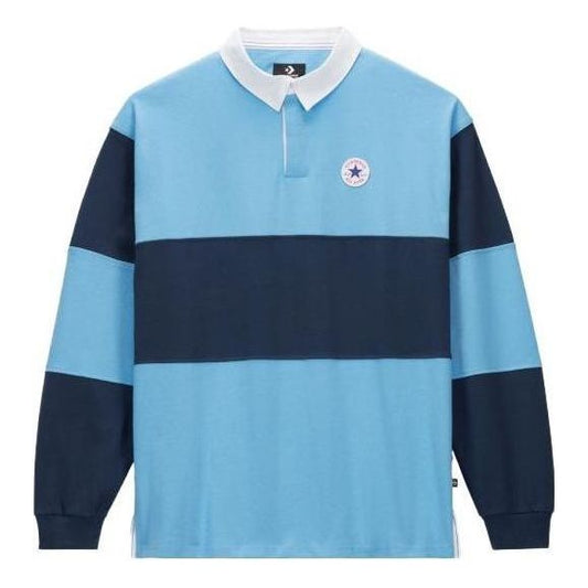 Converse Chuck Taylor All Star Long Sleeve Rugby Asia Sizing 'Blue' 10025229-A03