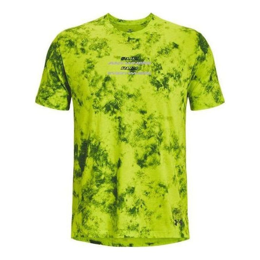 Under Armour Run Anywhere T-Shirt 'Green' 1376500-324