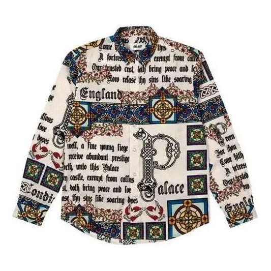 Palace Medieval Shirt 'White' P21SHT026