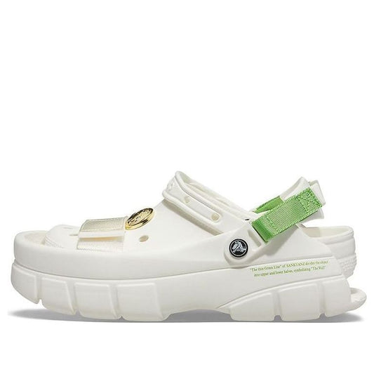 Crocs Sankuanz x Clog 'White Green' 206900-100