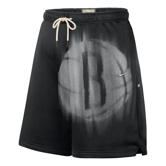 Nike Brooklyn Nets Standard Issue Fleece Shorts 'Black White' IQ1456-010 - Nike Professional Edition