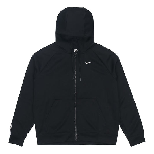 (WMNS) Nike Side Logo Zipper Hooded Jacket Black BV3448-010