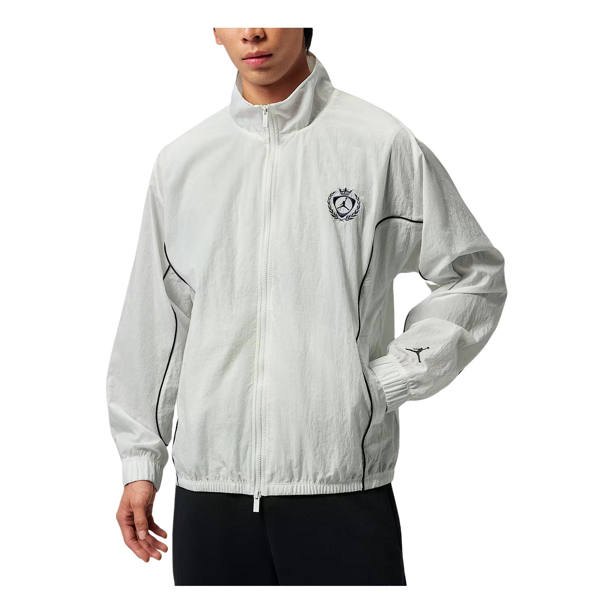 Air Jordan First Class Woven Wind Jacket 'White' IW1602-133 - Jordan Professional Edition