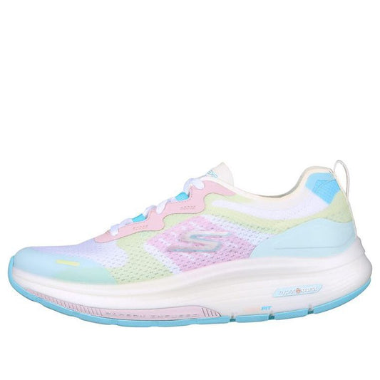 (WMNS) Skechers Gowalk Workout Walker 'White Multicolor' 124939-WMLT