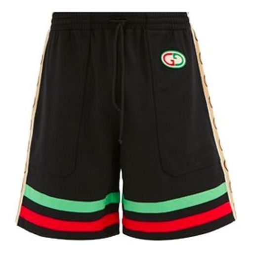 Gucci GG Stripe Shorts 'Black' 625344-XJCNQ-1082