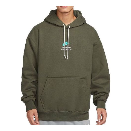 NIKE AS M NK FT OUTDOOR PO Hoodie 'Olive Green' FV4024-325
