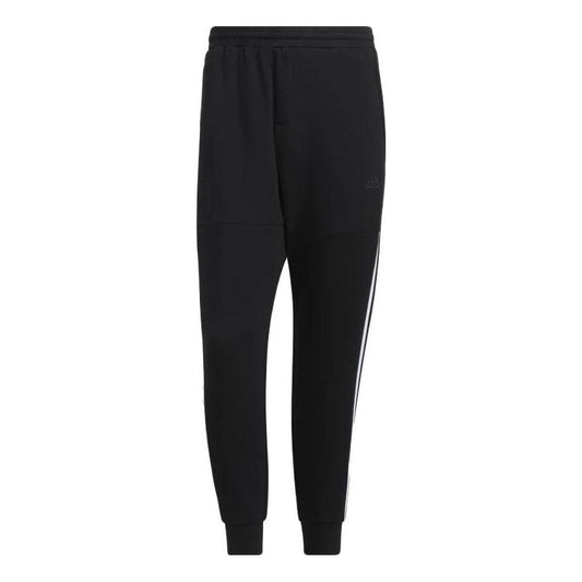 adidas Future Icons 3-Stripes Knit Pants 'Black' HE7445
