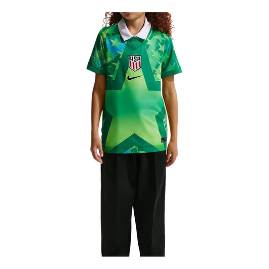 (GS) Nike USMNT 2026 Stadium Goalkeeper Dri-FIT Soccer Replica Jersey 'Stadium Green Black' IB5181-324
