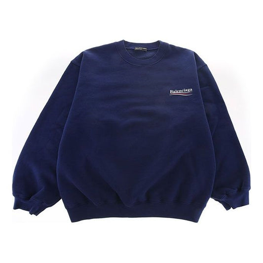 Balenciaga Political Campaign Sweatshirt 'Blue' 508271TYK924540