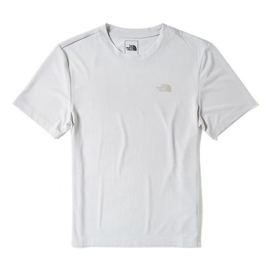 Men's THE NORTH FACE Quick Dry Outdoor hygroscopic Sweat-Wicking Short Sleeve White 46KX-2NK