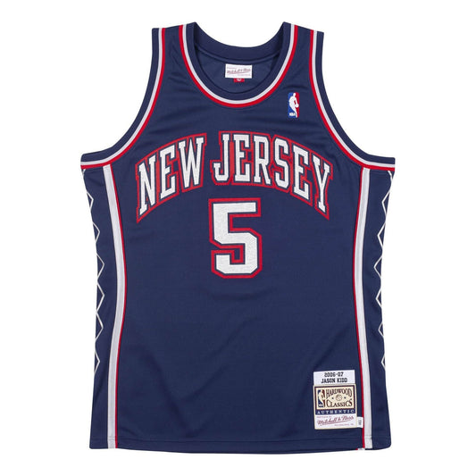 Mitchell & Ness x NBA New Jersey Nets 2006-07 Jerseys 'Jason Kidd 5' AJY4AC19094-NJNNAVY06JKI