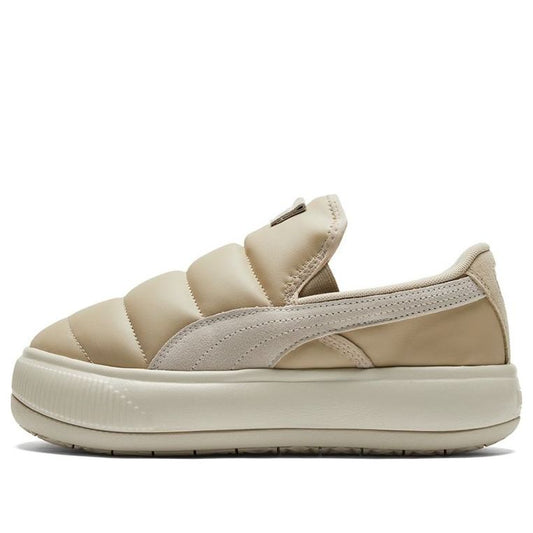 (WMNS) PUMA Suede Mayu Slip-on Sneakers Ivory 383827-02