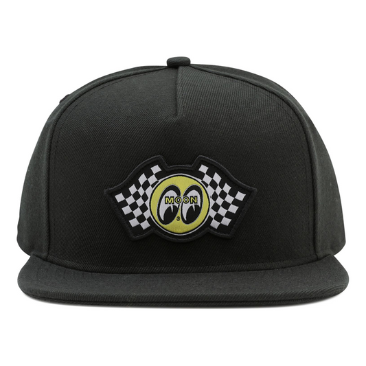 Vans x Mooneyes Snapback Hat 'Black' VN0A7SCEBLK
