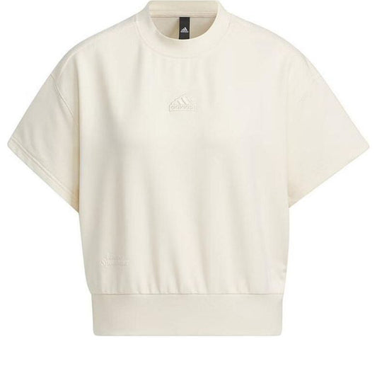 (WMNS) adidas 5 Miles Lounge T-shirt Asia Sizing 'Beige' IM8868
