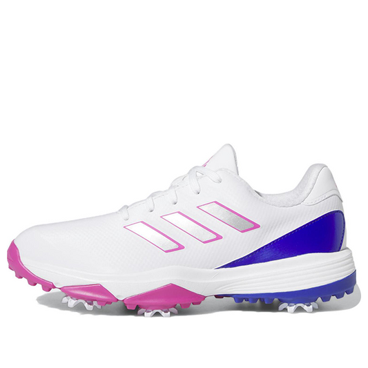 (GS) adidas ZG23 Golf Shoes 'White Lucid Fuchsia' GZ2179