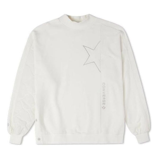 (WMNS) Converse Cozy Utility Crew Asia Sizing 'White' 10025056-A01