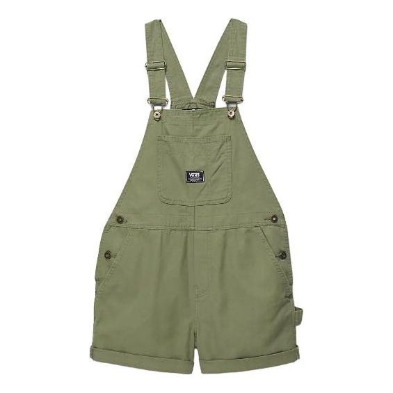 (WMNS) Vans Ground Work Shortalls 'Green' VN0A5LMWAMB