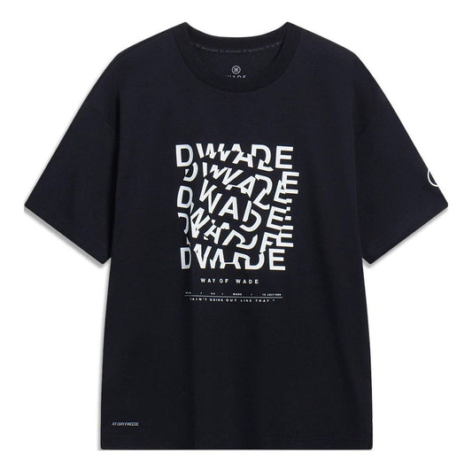 Li-Ning Way Of Wade Short Sleeve T-shirt 'Black' AHST327-1