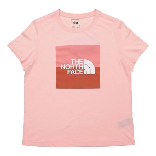 THE NORTH FACE Classic Box Logo Short Sleeve Pink 4NFU-K47