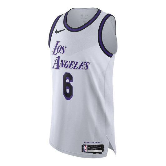 Nike Dri-FIT ADV NBA Los Angeles Lakers Lebron James City Edition 2022/23 Authentic Jersey DQ0198-101