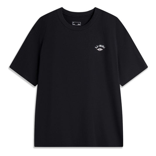 Li-Ning Small Logo T-shirt 'Black' AHSU535-3