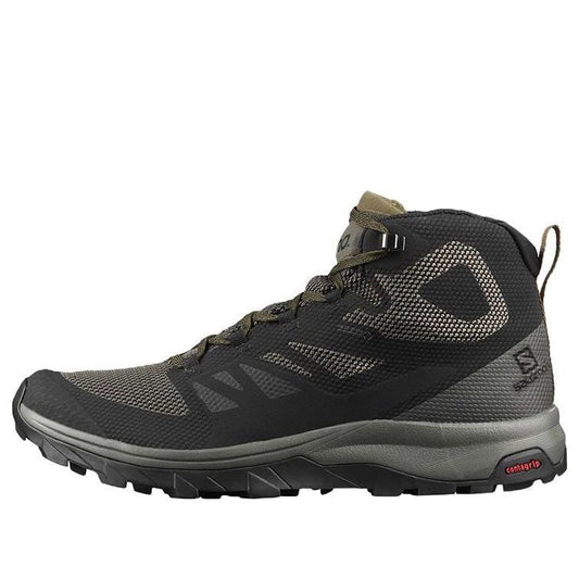 SALOMON Outline Mid Gore-Tex 'Black Olive Green' 404763