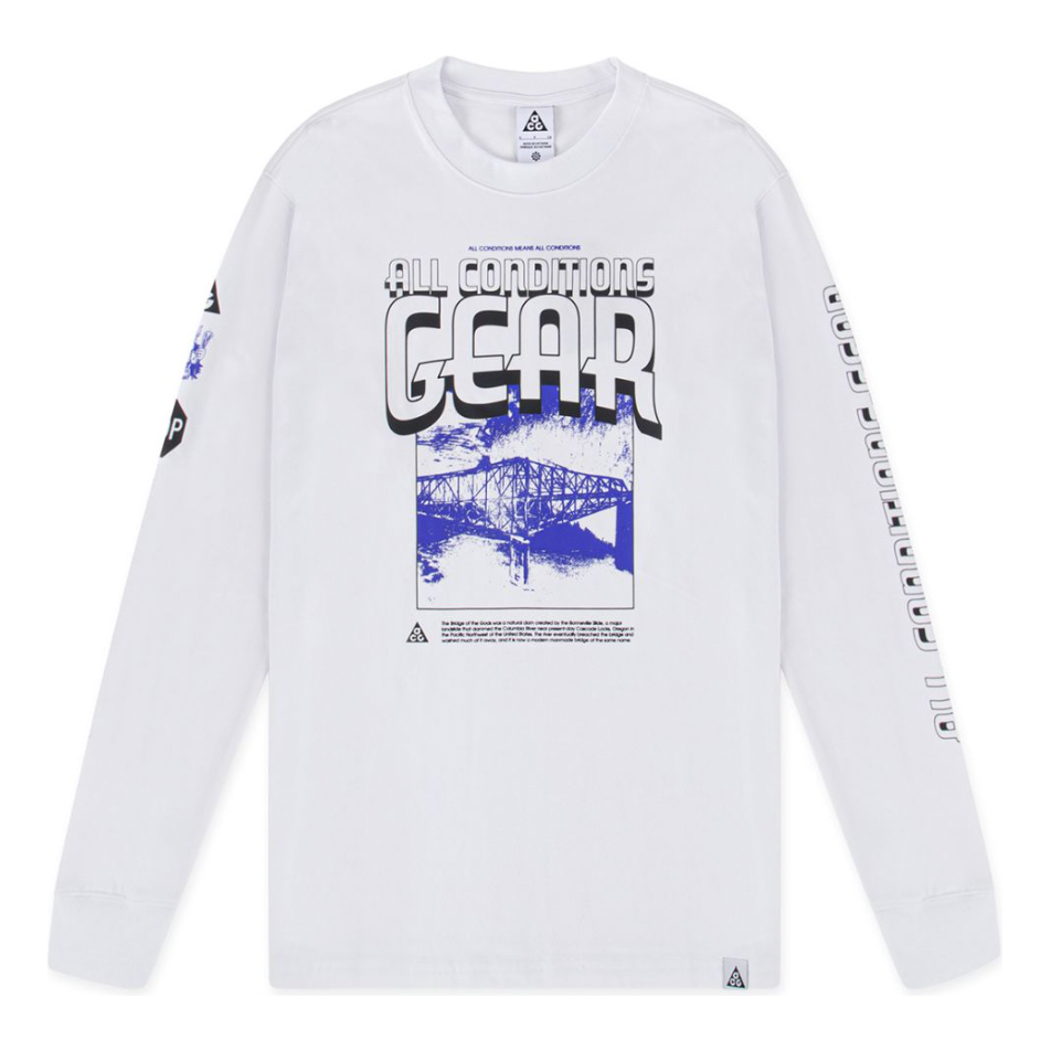 Nike x ACG Long-Sleeve T-Shirt 'Summit White' FQ3729-121