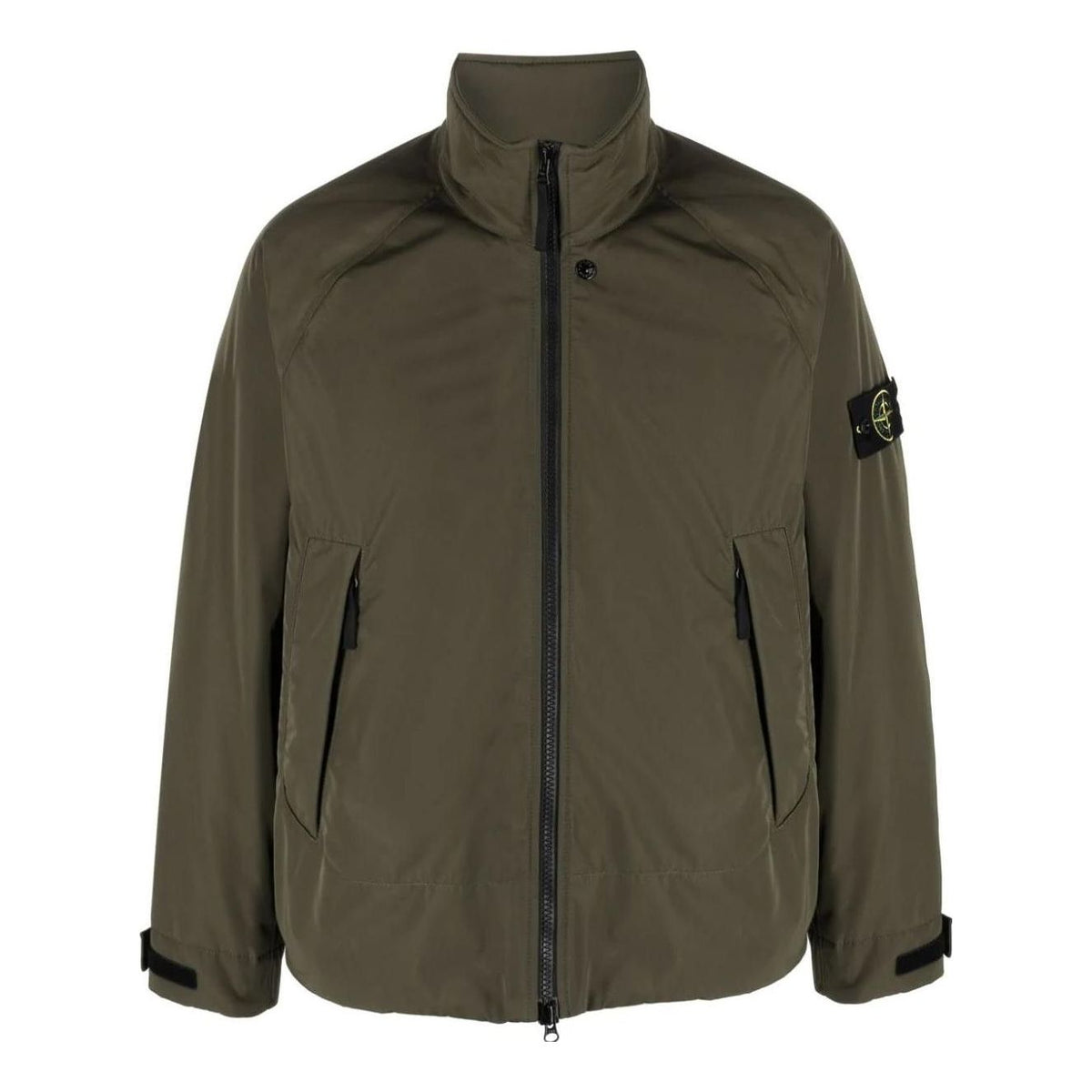 STONE ISLAND Compass Patch Zip-Up Windbreaker 'Green' 791541926-V0058