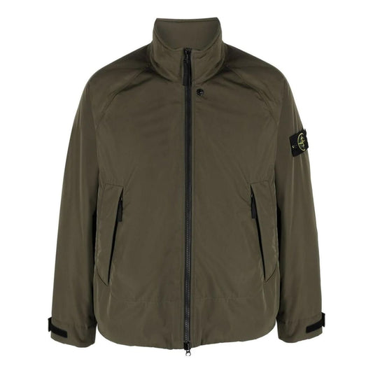 STONE ISLAND Compass Patch Zip-Up Windbreaker 'Green' 791541926-V0058