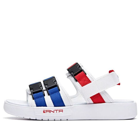 ANTA Life Series Sandals 'White Blue Red' 912036901-3