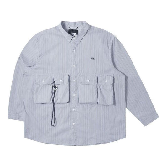 THE NORTH FACE Long Sleeve Stripe Shirt 'Teal' NF0A885K-QHO