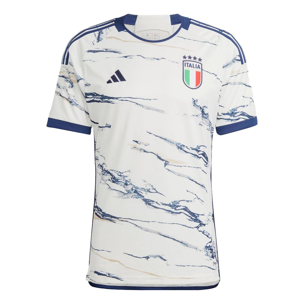 adidas Italy 23 Away Jersey Asia Sizing 'Off White' HS9896