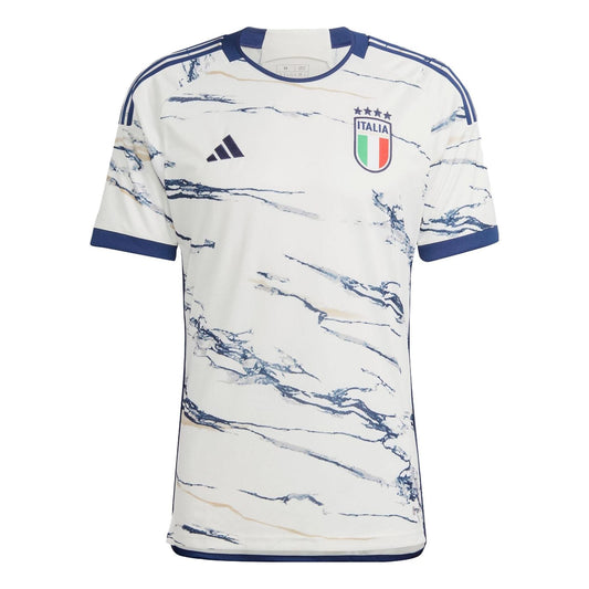 adidas Italy 23 Away Jersey Asia Sizing 'Off White' HS9896