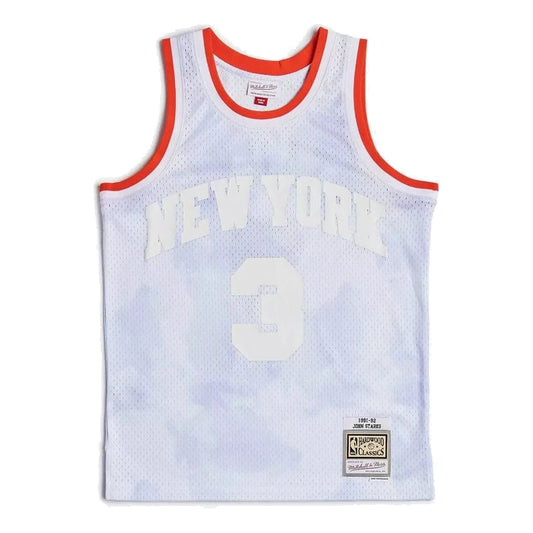 Mitchell & Ness x NBA New York Knicks 1991-92 Cloudy Skies Jersey 'John Starks 3' SMJYBW19061-NYKLTBL91JSR