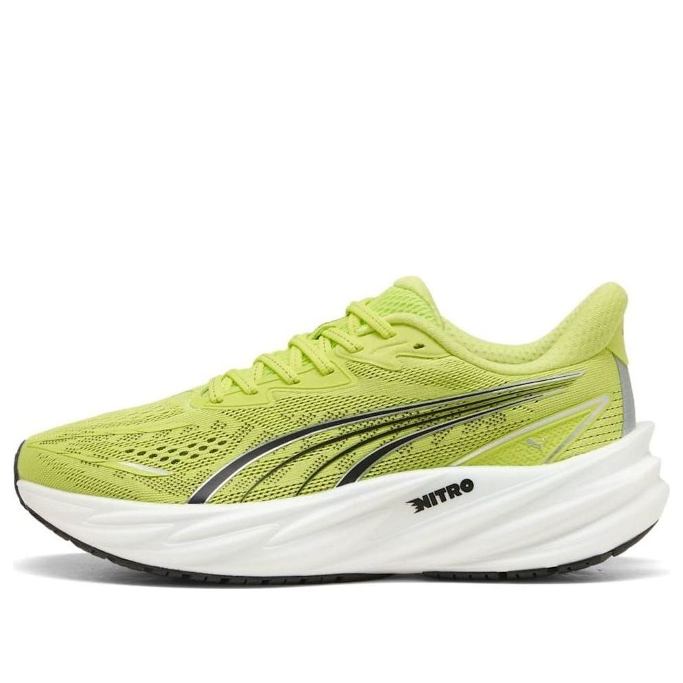 (WMNS) PUMA Velocity Nitro 5 'Sunny Lime Black' 312945-09 - PUMA Professional Edition
