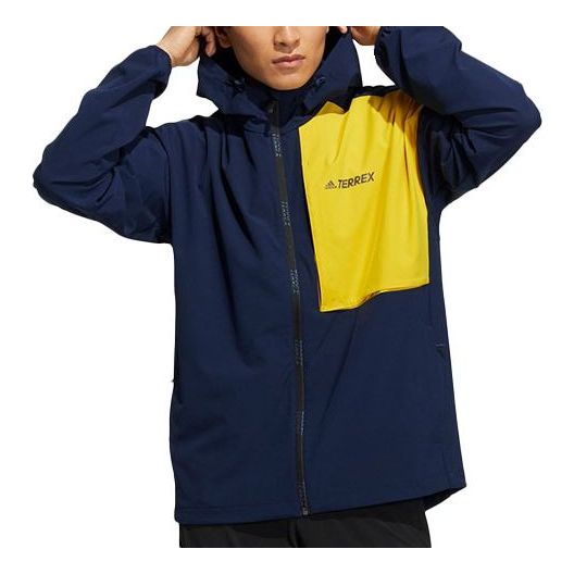 adidas Outdoor Sports Hooded Jacket Blue GN7614